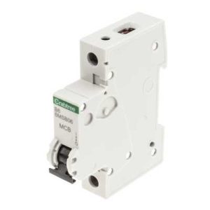 Crabtree Loadstar 6A Type B MCB for consumer units