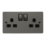 FPBN536BK 2G Socket Scolmore Define Socket