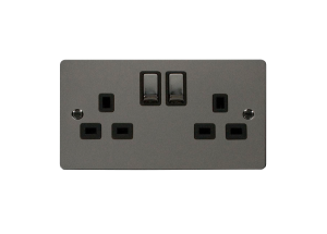 FPBN536BK 2G Socket Scolmore Define Socket