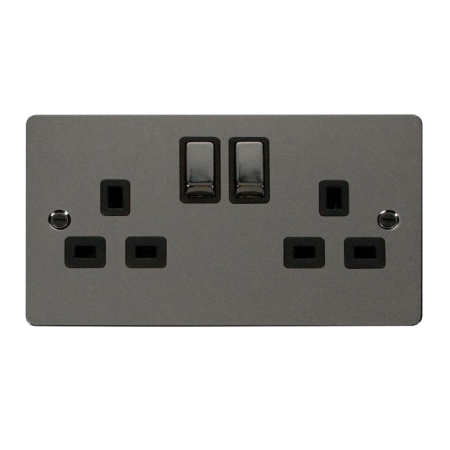 FPBN536BK 2G Socket Scolmore Define Socket