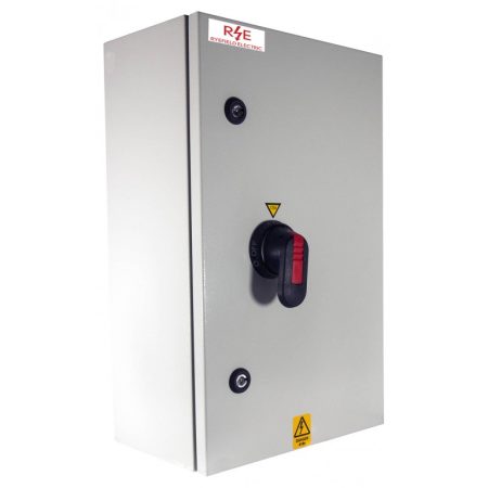 RYEIS2004 - Ryefield Engineering 200A 4 Pole IP65 Metal Switch Isolator ABB Inside