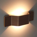 AMIFC/WAL - Ansell Mitre Wall Light Walnut Front Cover