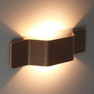 AMIFC/WAL - Ansell Mitre Wall Light Walnut Front Cover