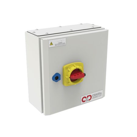 EDG00323N - Craig & Derricott Switch Disconnector 32A Grey Steel