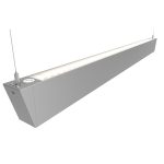 AOTLED5/CCT - Ansell Otto LED CCT 5ft Suspended Linear - 45W Cool White/Warm White - Aluminium