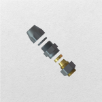 STORM20S - Storm Cable Gland M20s c/w Gland, Brass Lock Nut & Earth Tag