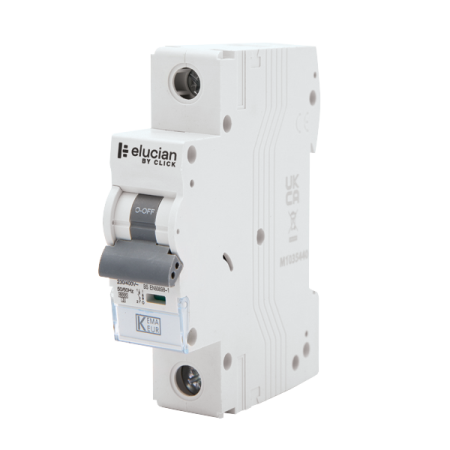 CU1MCB40C - 40A Elucian MCB Type C True 6kA
