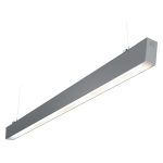 AOTEVLED5/M3 - Otto Evo LED CCT Suspended Linear - Emergency Version - 42W Cool White/Warm White - Aluminium