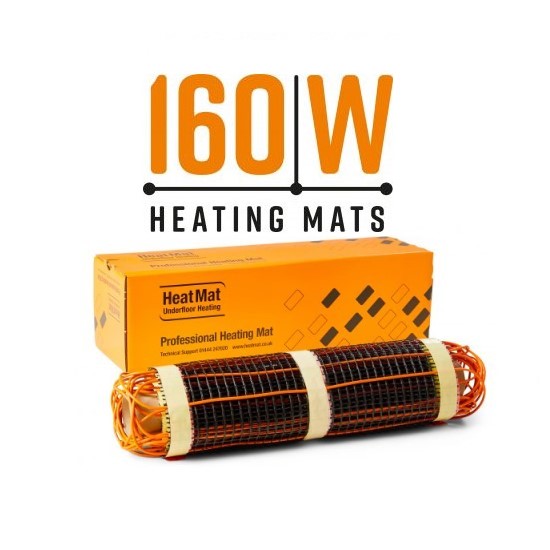 160W Heat Mat Underfloor Heating