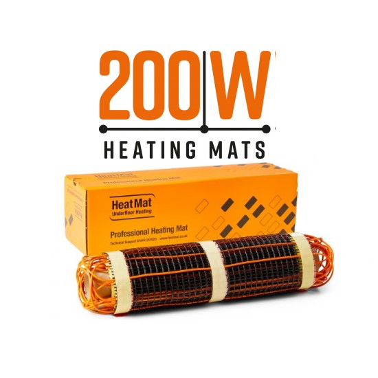 200W Heat Mat Underfloor Heating