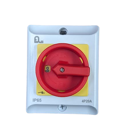 RS204P - Rotary Isolator Switch 20A 4Pole