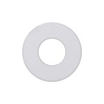 White tilt bezel for Bell Lighting Firestay Duo 11380 and 11380V2 downlight