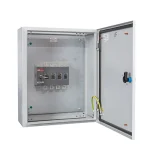RYEIS1004T 100A Ryefield 4 Pole Switch Isolator in IP65 Steel Enclosure with ABB Mechanism