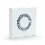 Silavent Domus SDF150B 150mm Axial Extractor Fan White for Wall or Ceiling Mount