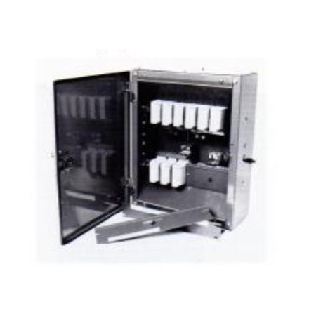 TP6AHS/100 – 6 Way Ryefield Board, 100A Three Phase Distribution Board